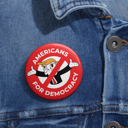 Américains pour la démocratie - Pin's