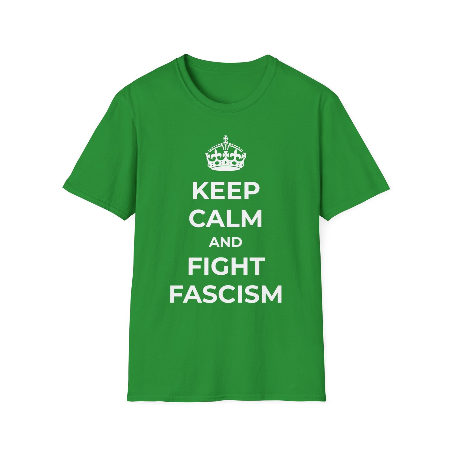 Keep Calm And Fight Fascism - T-Shirt