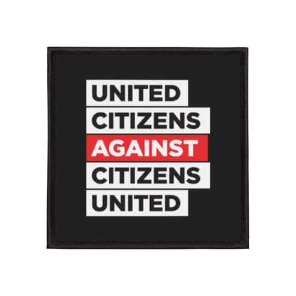 Citoyens unis contre citoyens unis - Patch thermocollant