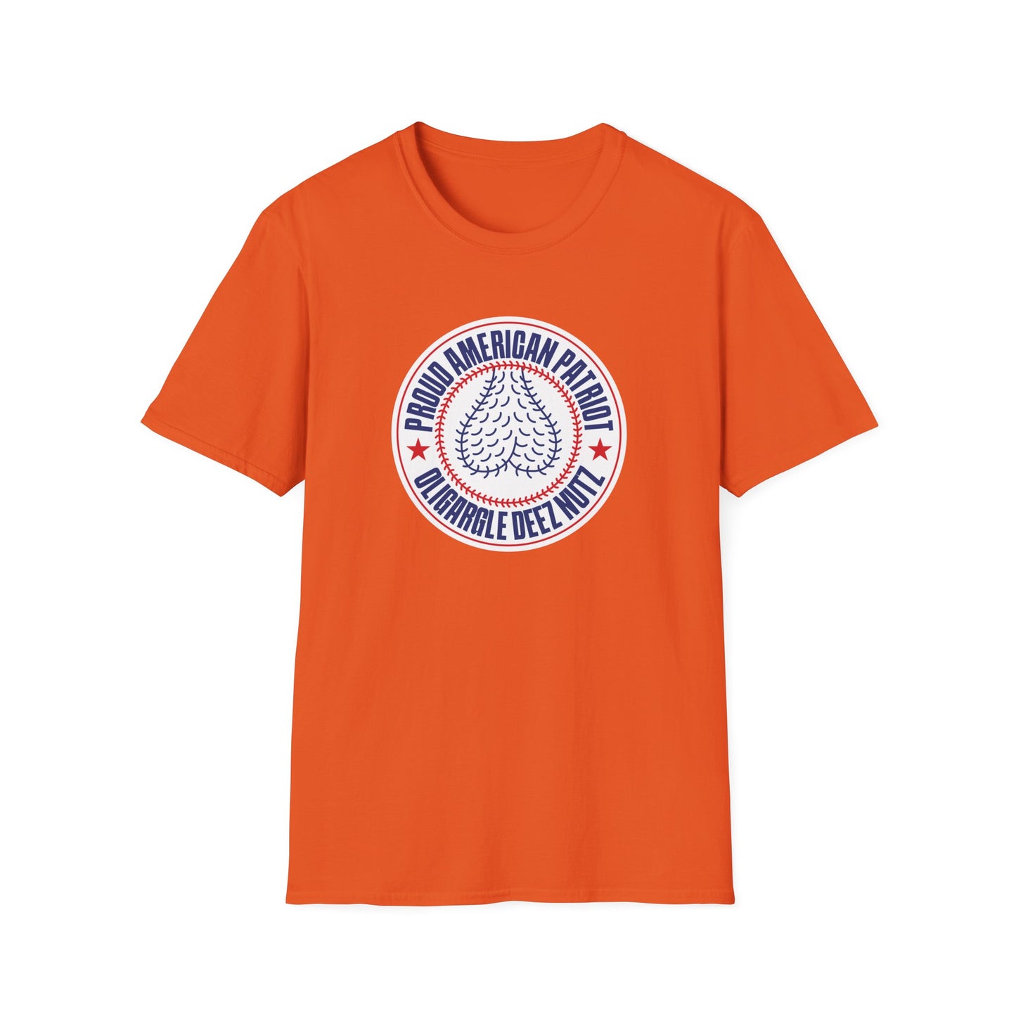 Proud American Patriot Oligargle Deez Nutz T-shirt