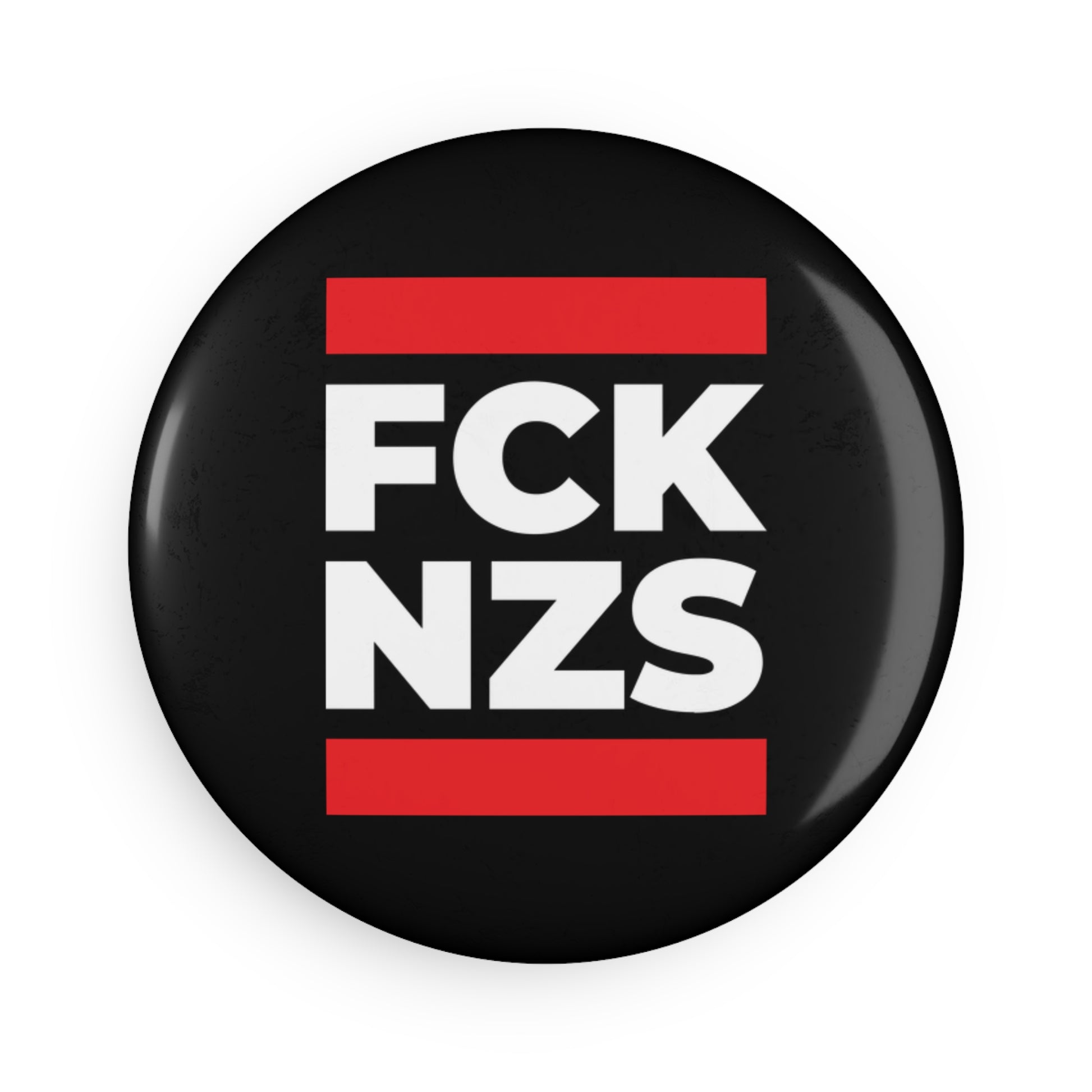 FCK NZS - Round Button Magnet - 1 & 10 pcs