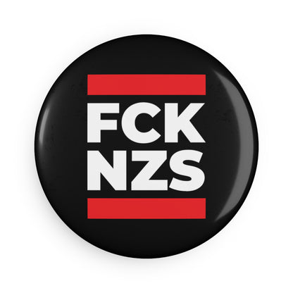 FCK NZS - Round Button Magnet - 1 & 10 pcs