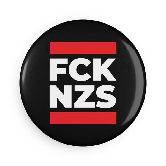 FCK NZS - Round Button Magnet - 1 & 10 pcs