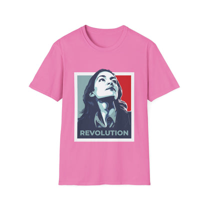 Alexandria Ocasio-Cortez AOC Revolution - T-Shirt