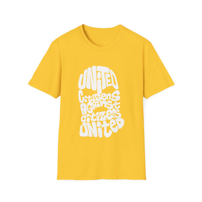United Citizens Against Citizens United Balaclava T-shirt