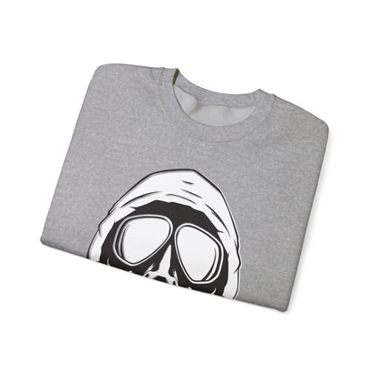 Hooded Antifa Gasmask Three Arrows - Sweatshirt