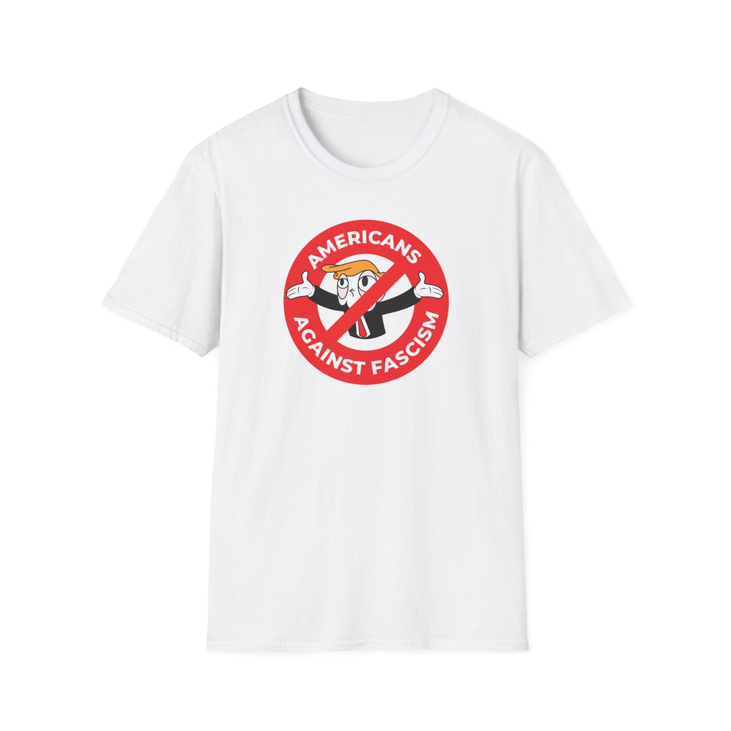 T-shirt « Américains contre le fascisme »