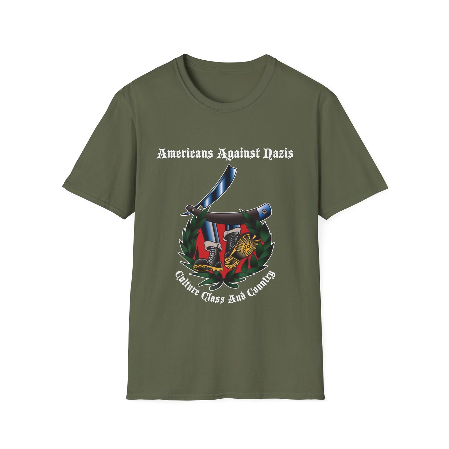 Americans Against Nazis – Anti-Fascist & Pro-Freedom T-Shirt
