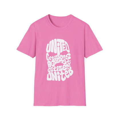 United Citizens Against Citizens United Balaclava T-shirt