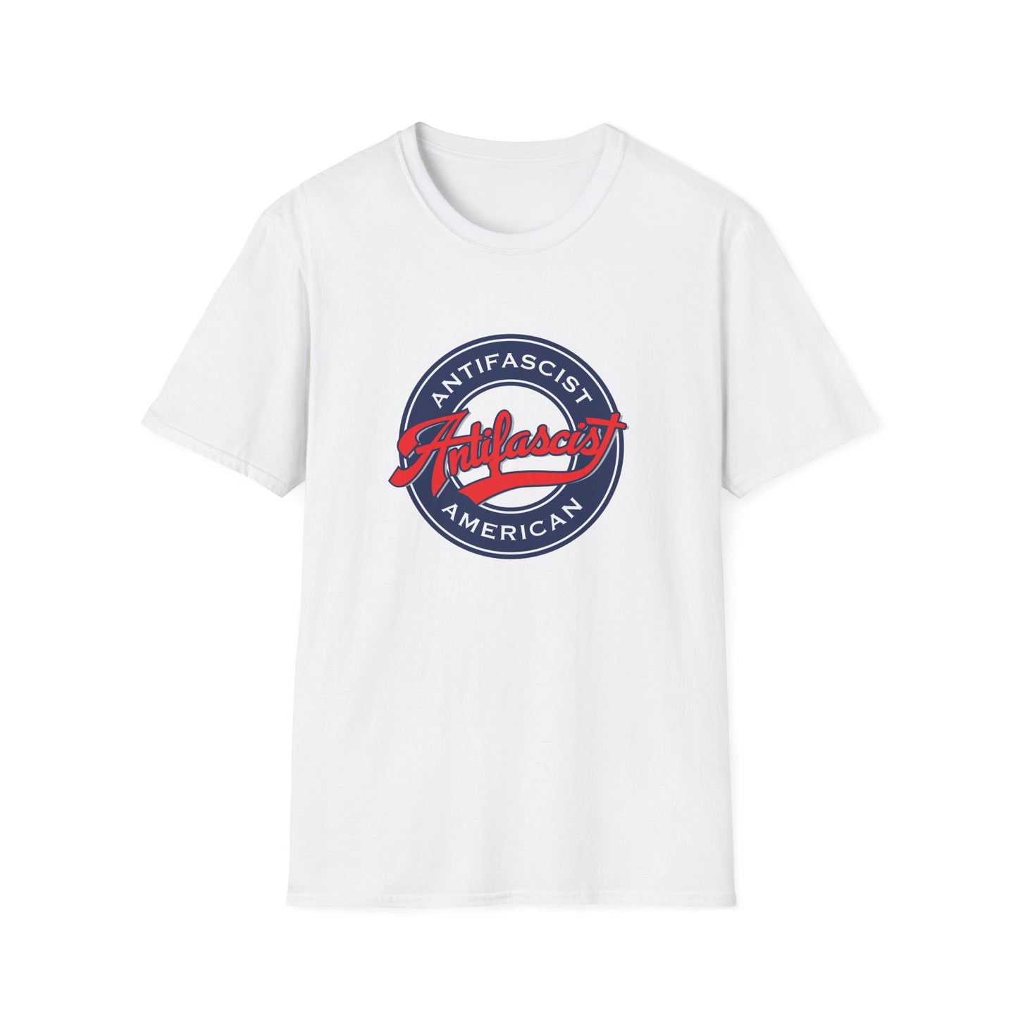 Antifascist American Baseball T-shirt
