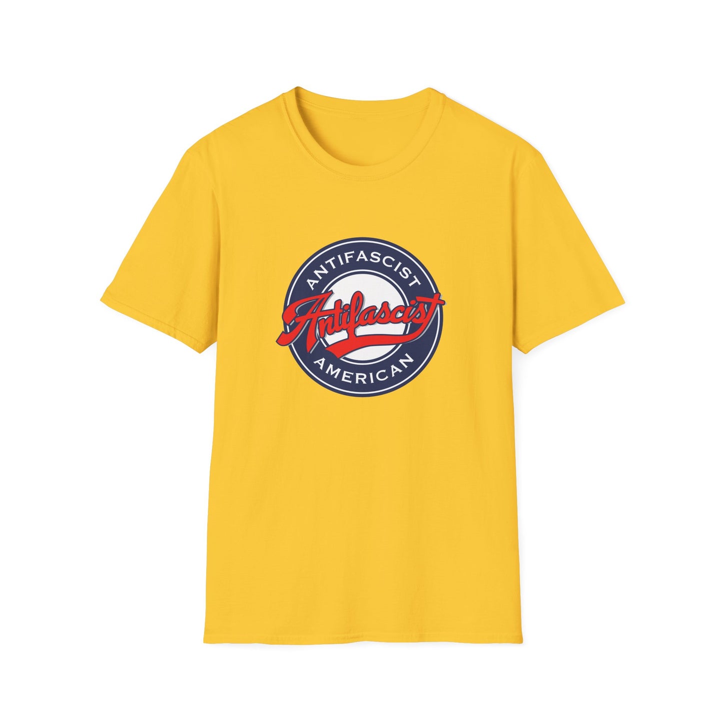 Antifascist American Baseball T-shirt
