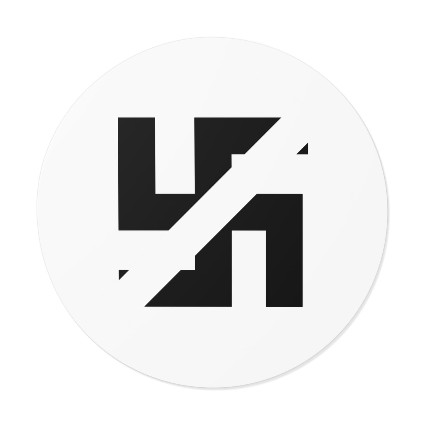 Anti-Nazi – Round Vinyl Sticker