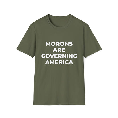 Les idiots gouvernent l'Amérique - T-shirt