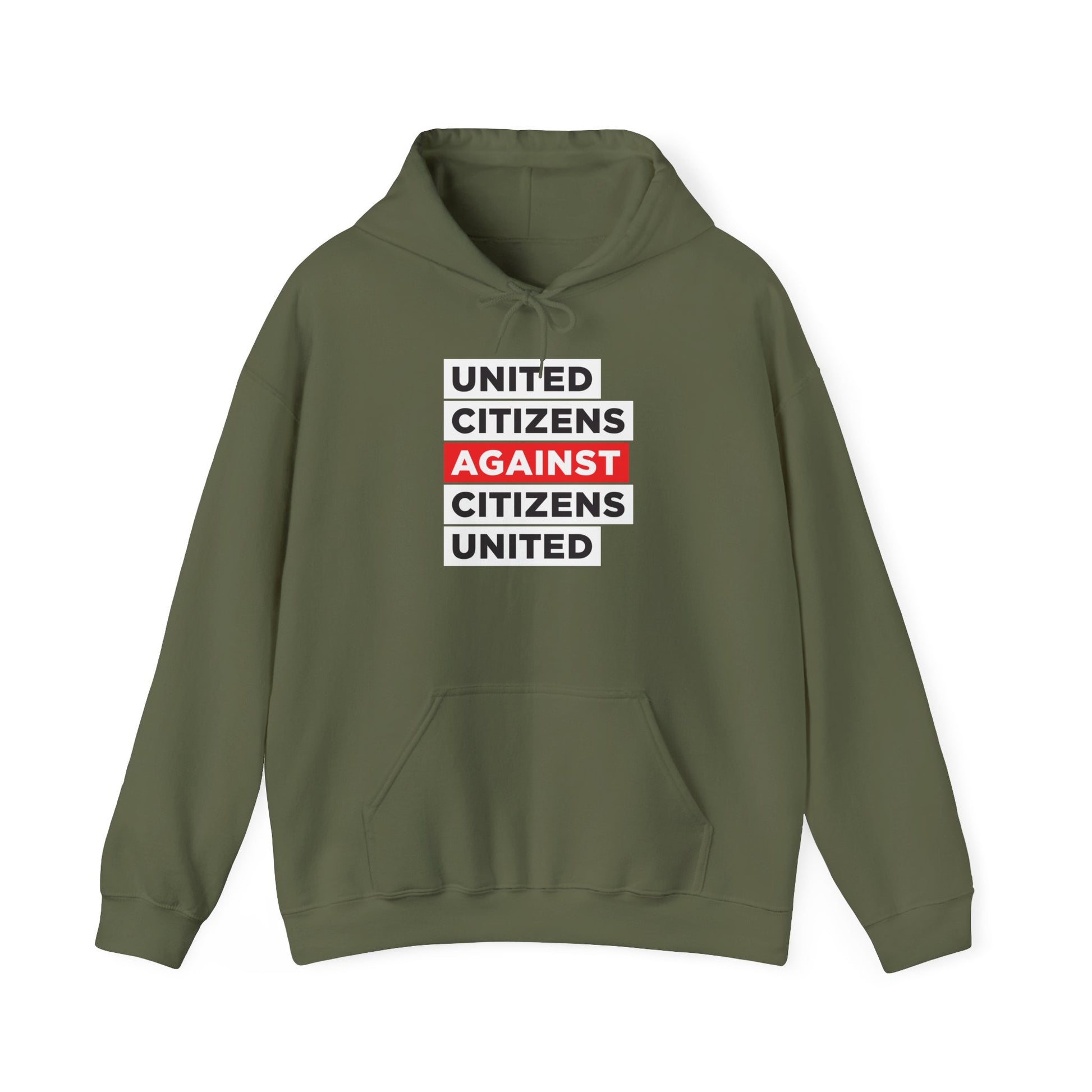 United Citizens Against Citizens United - Hoodie - Free Oppression