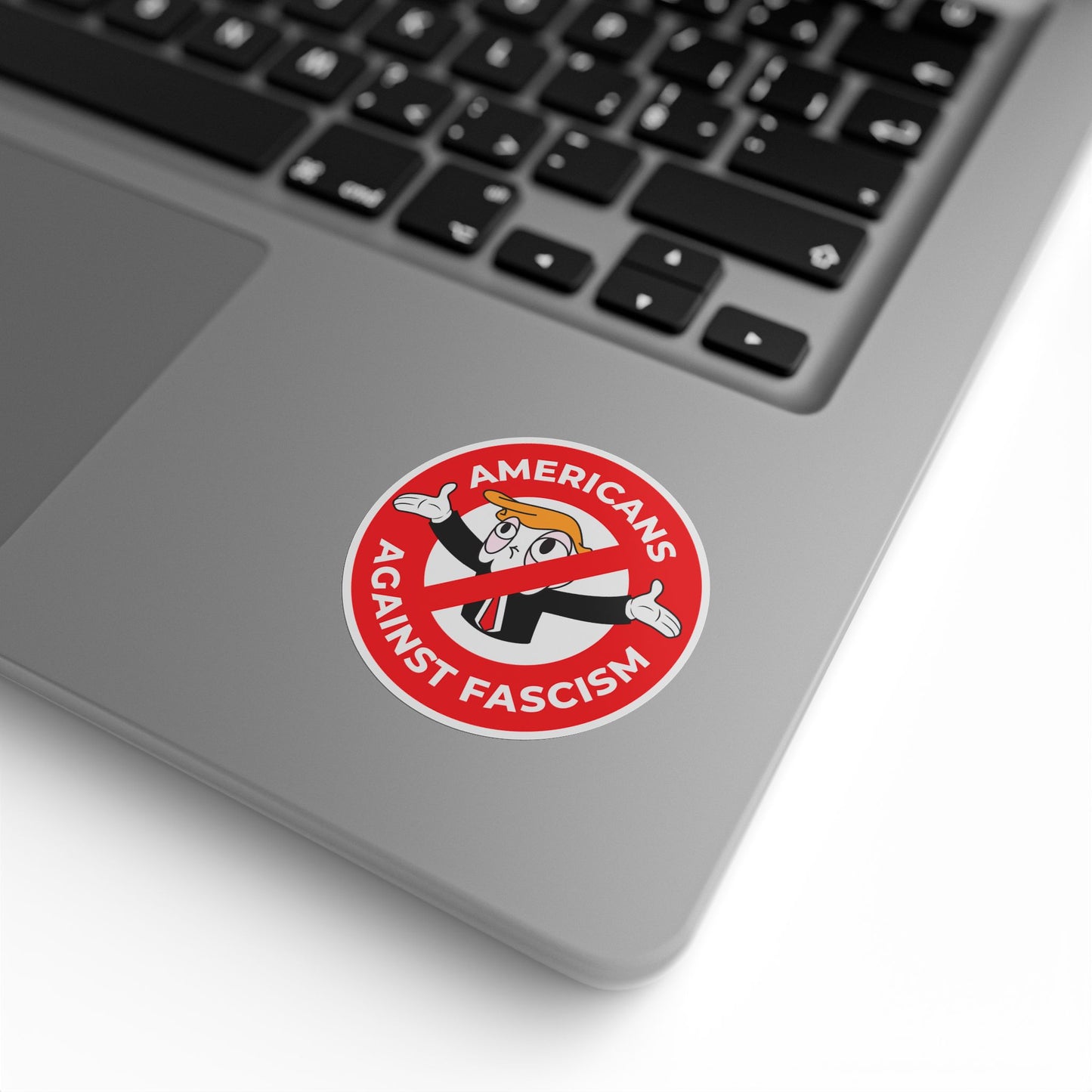 Americans Against Fascism Round Sticker Label Rolls Bulk