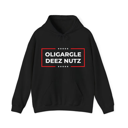 Oligargle Deez Nutz – Satire Hoodie