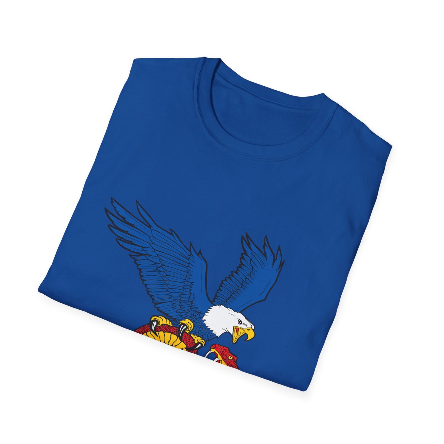 Democracy Eagle vs Fascist Snake – Pro-Democracy Graphic T-Shirt