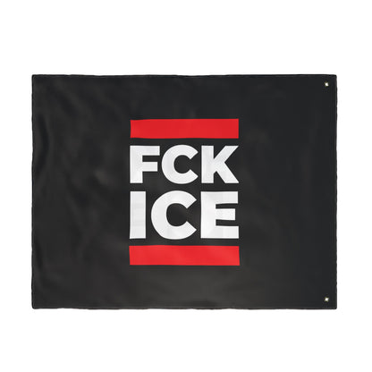 FCK ICE Flag — Immigrant Rights Protest Flag, Double-Sided