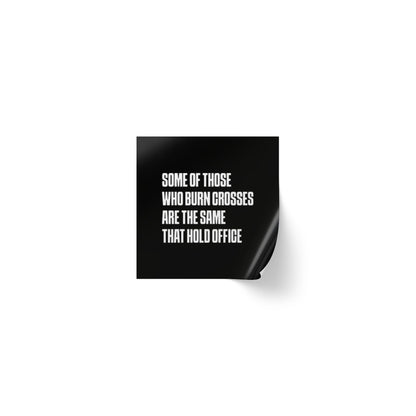 Anti-Racism Protest Sticker Rolls - Pro-Democracy Activist Decals