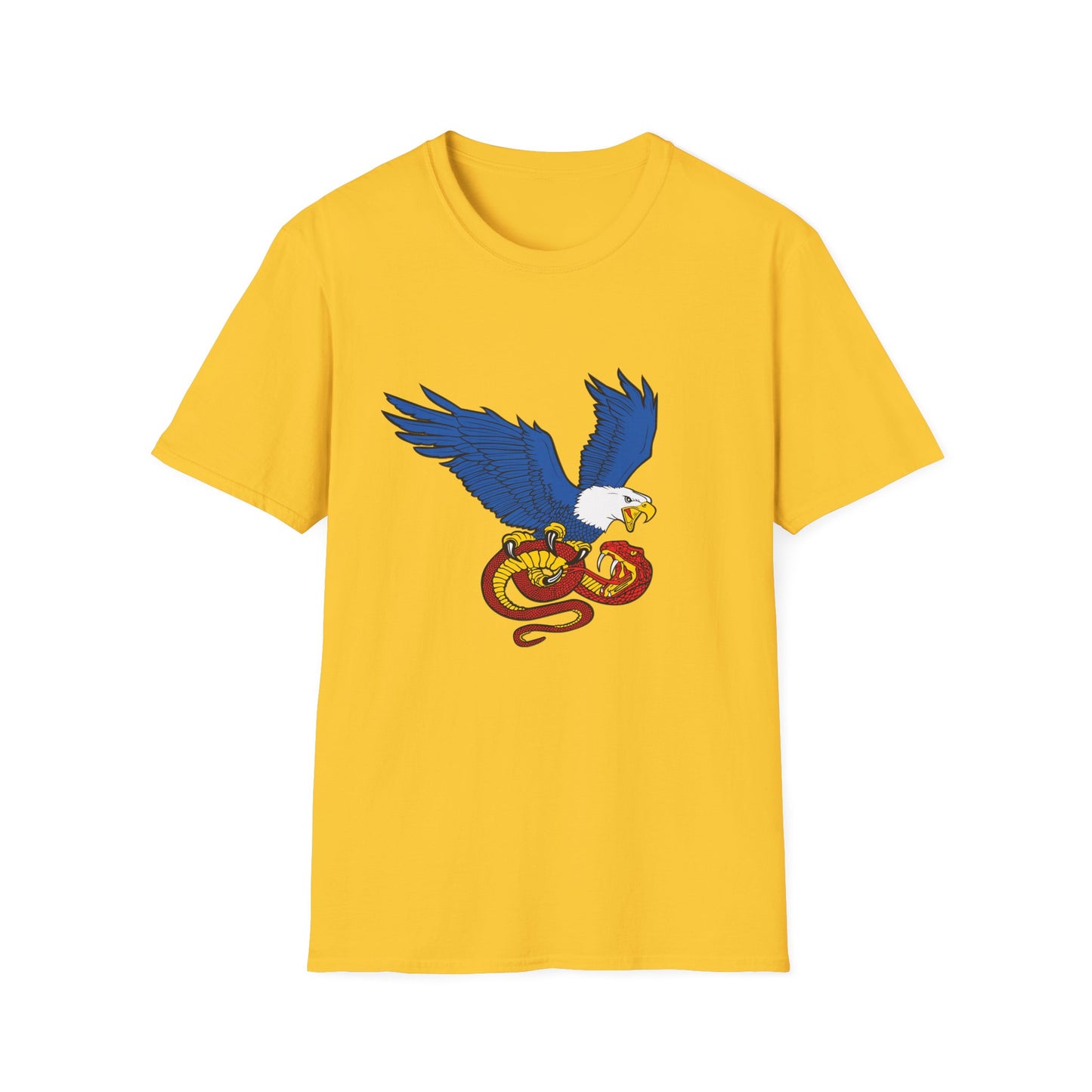 Democracy Eagle vs Fascist Snake – Pro-Democracy Graphic T-Shirt