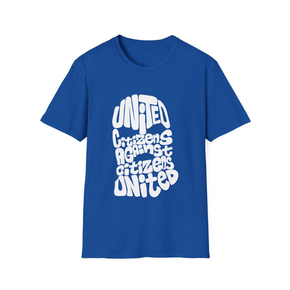 United Citizens Against Citizens United Balaclava T-shirt