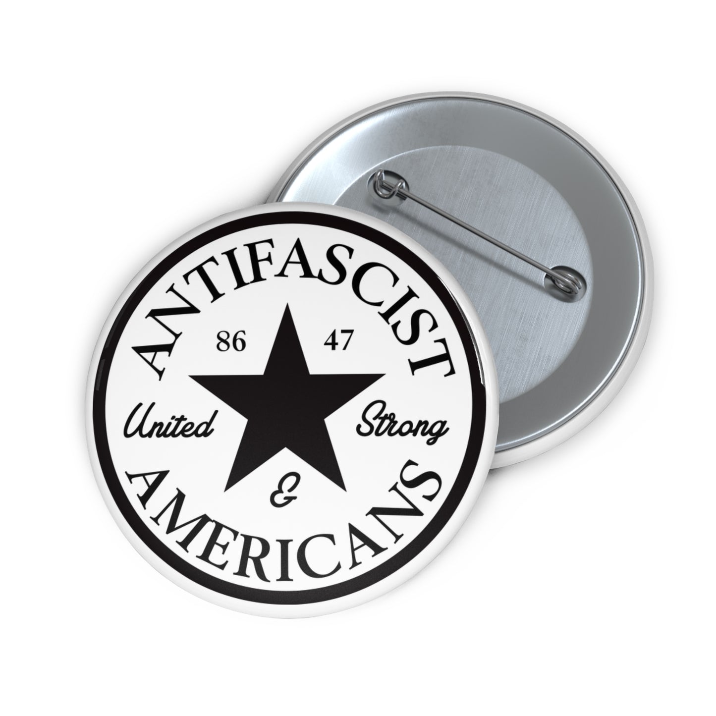 Antifascistes américains - Pin's