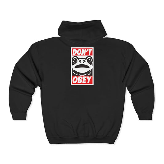 Don't Obey Unisex – Full Zip Hoodie