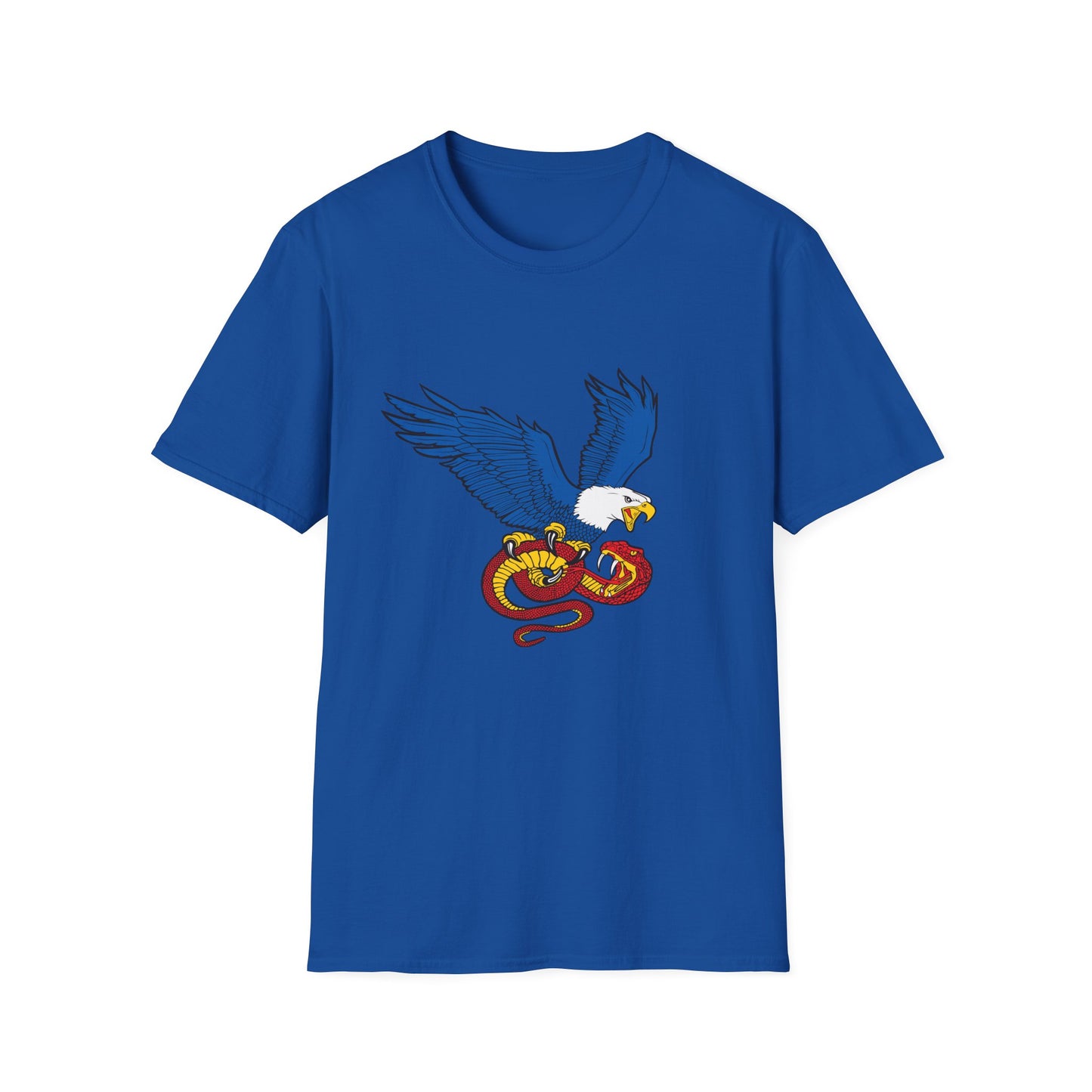 Democracy Eagle vs Fascist Snake – Pro-Democracy Graphic T-Shirt