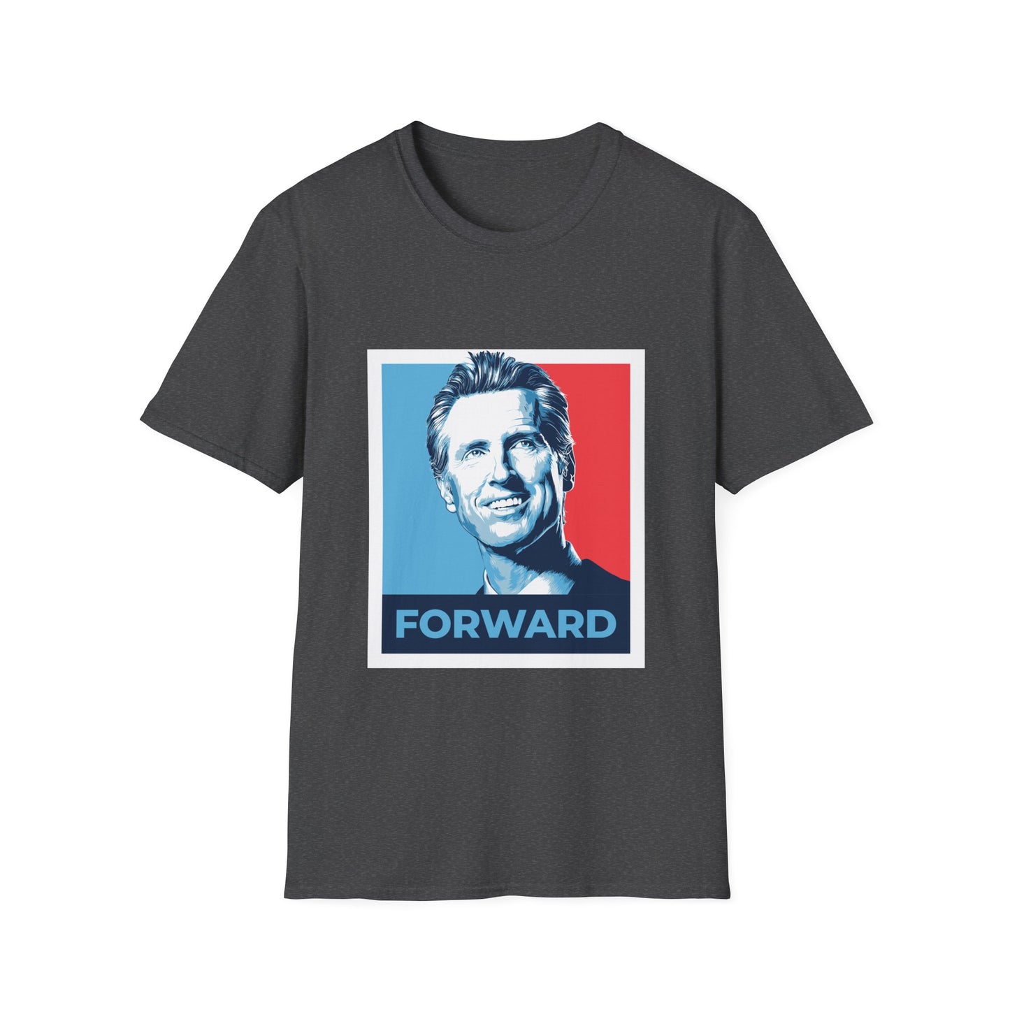 Gavin Newsom Forward – Pro-Democracy Campaign T-Shirt