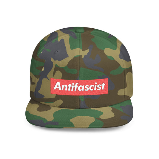 Antifascist – Flat Bill Snapback Hat
