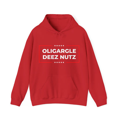 Oligargle Deez Nutz – Satire Hoodie