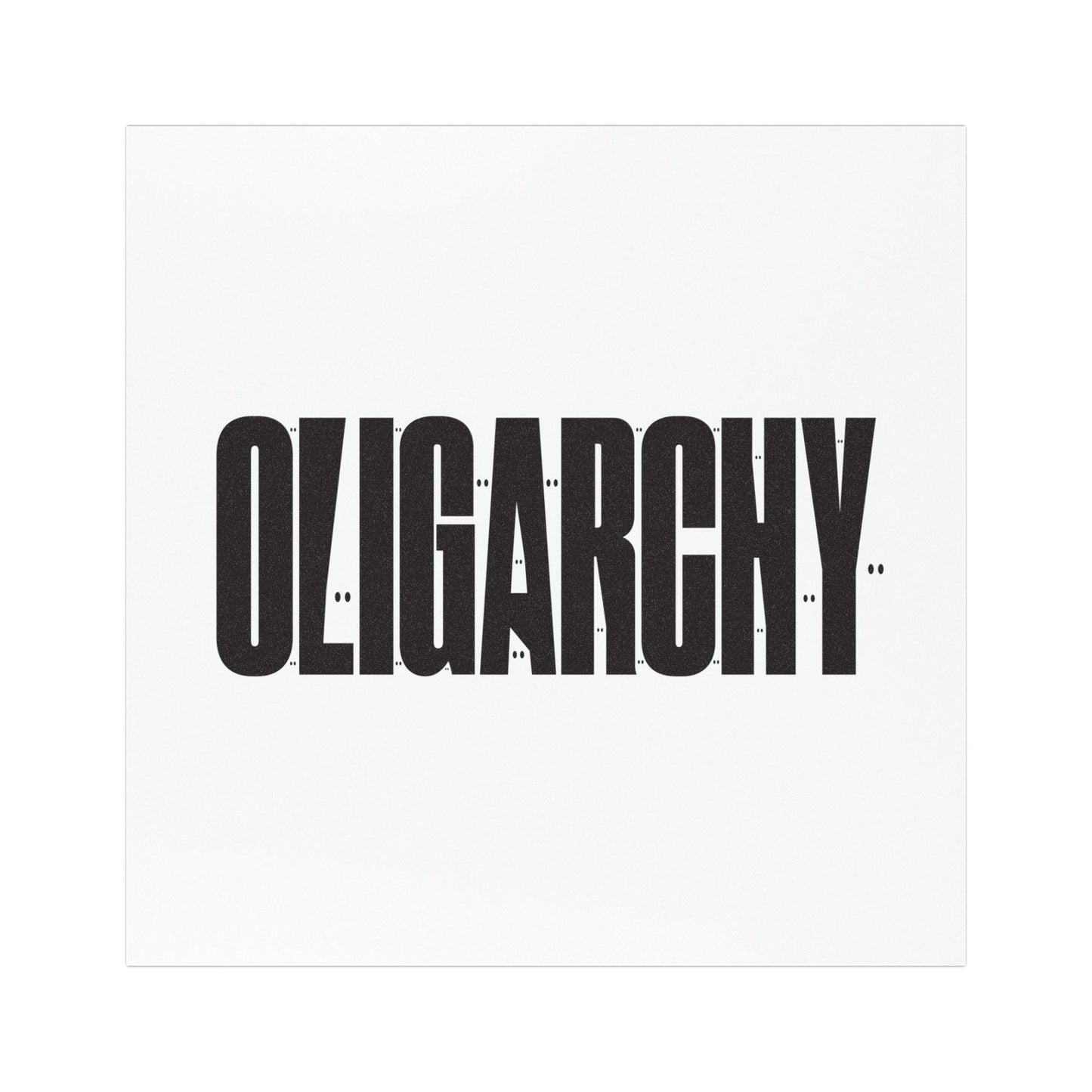 Oligarchy 👻 - Car Magnet