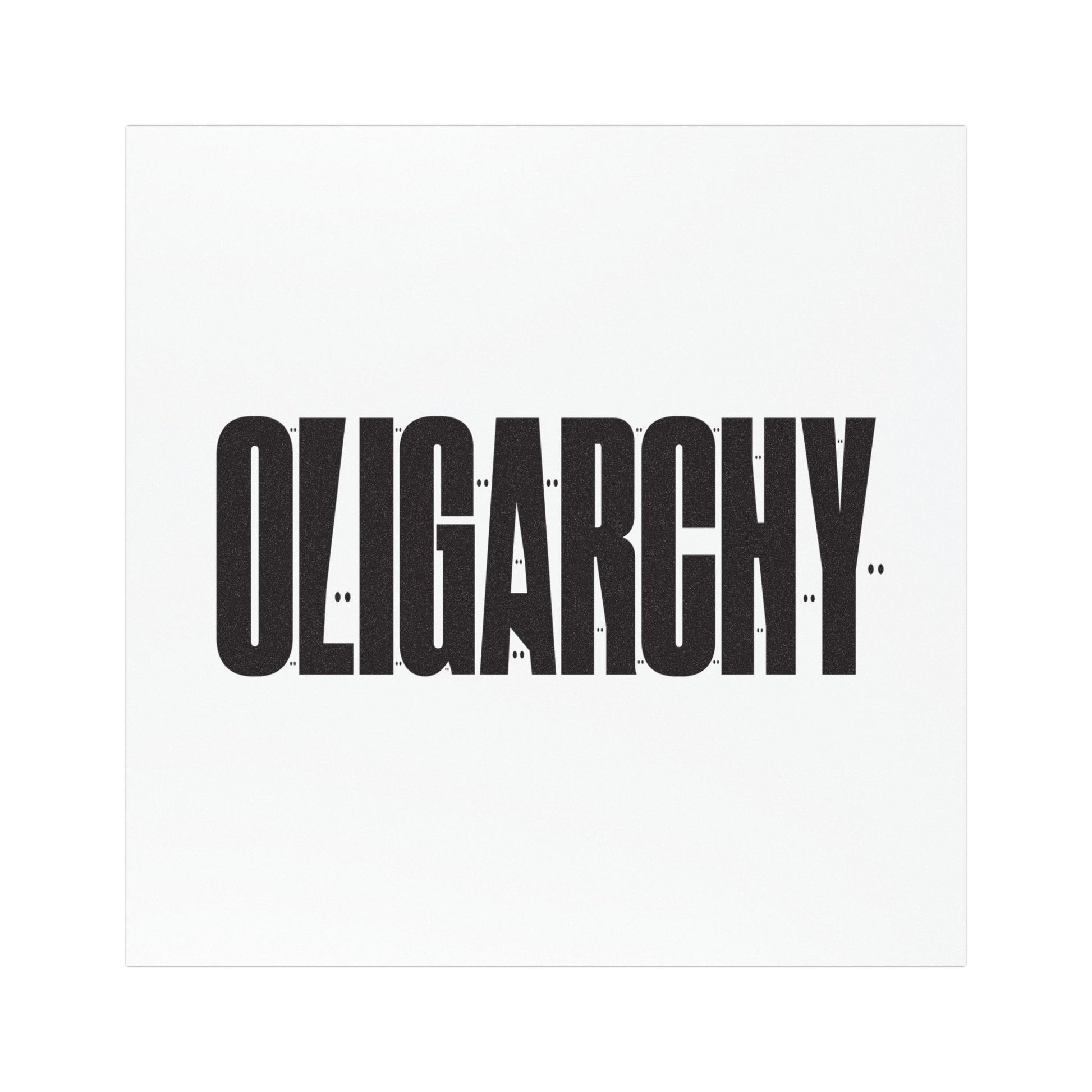 Oligarchy 👻 - Car Magnet