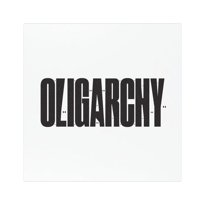 Oligarchy 👻 - Car Magnet