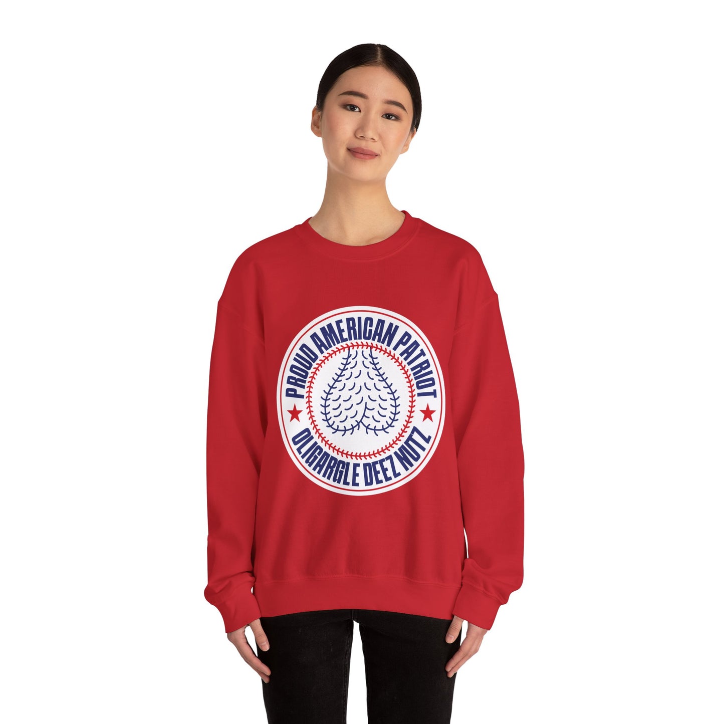 Proud American Patriot Oligargle Deez Nutz - Sweatshirt