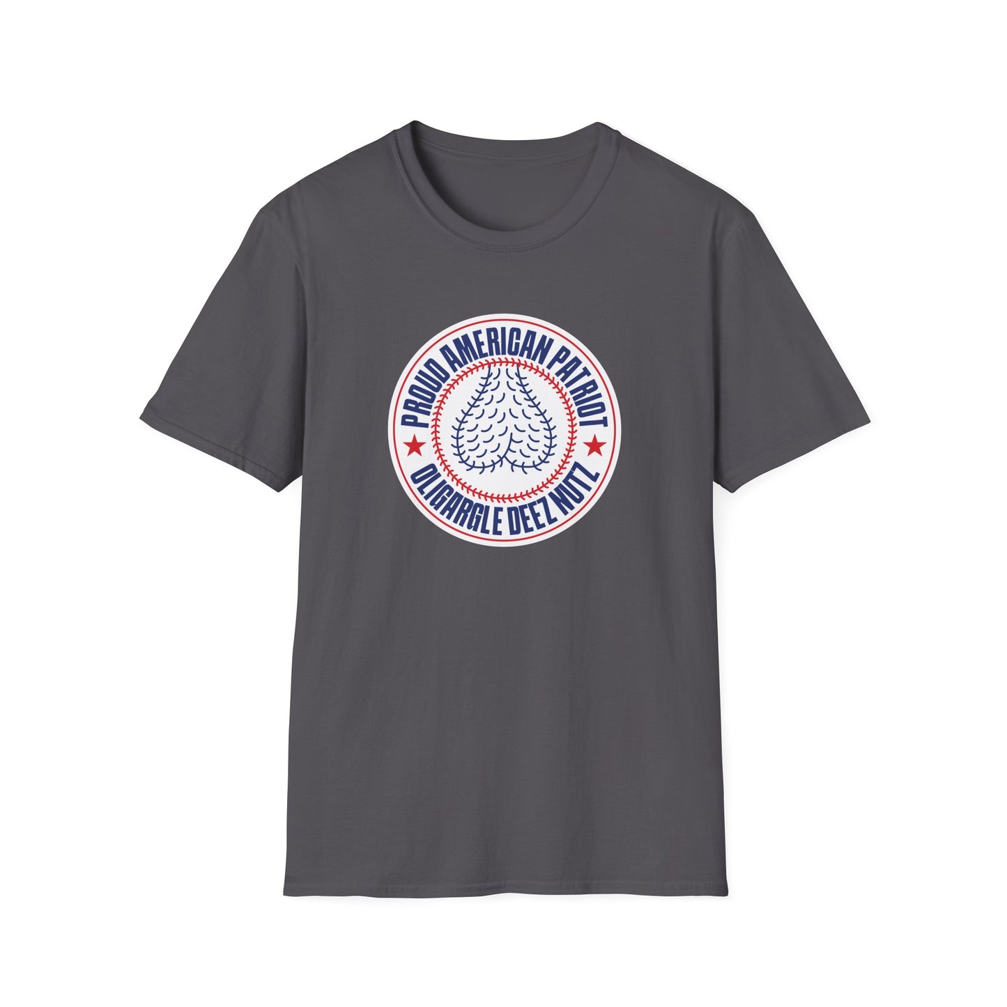Proud American Patriot Oligargle Deez Nutz T-shirt