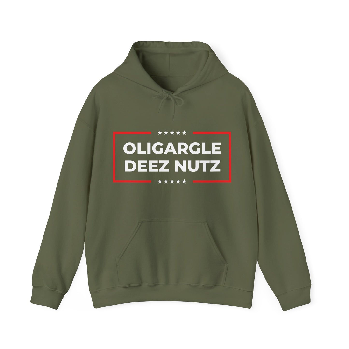 Oligargle Deez Nutz – Satire Hoodie