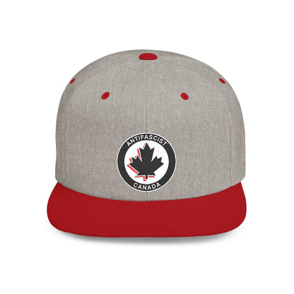 Antifascist Canada – Flat Bill Snapback Hat