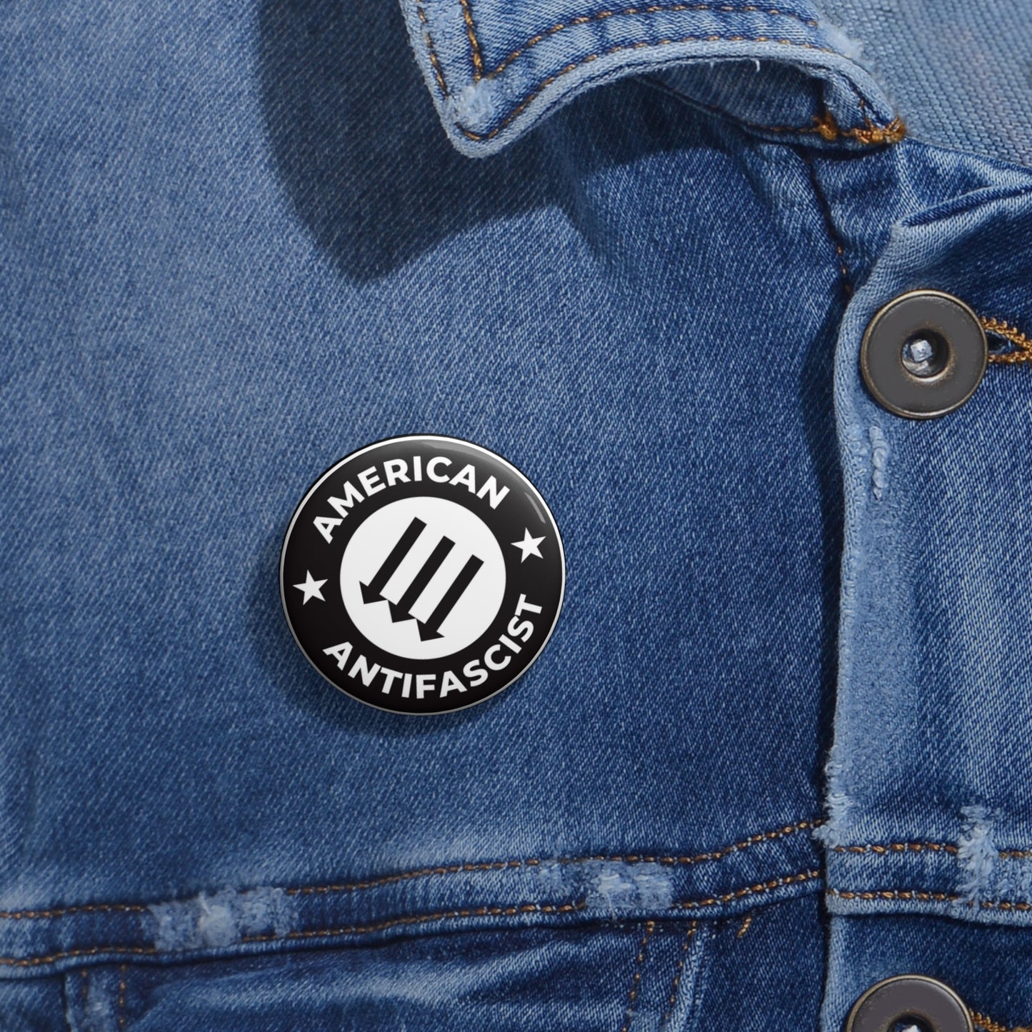American Antifascist - Pin Buttons