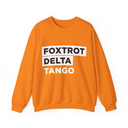 Foxtrot Delta Tango FDT Protest Code – Pro-Democracy Sweatshirt