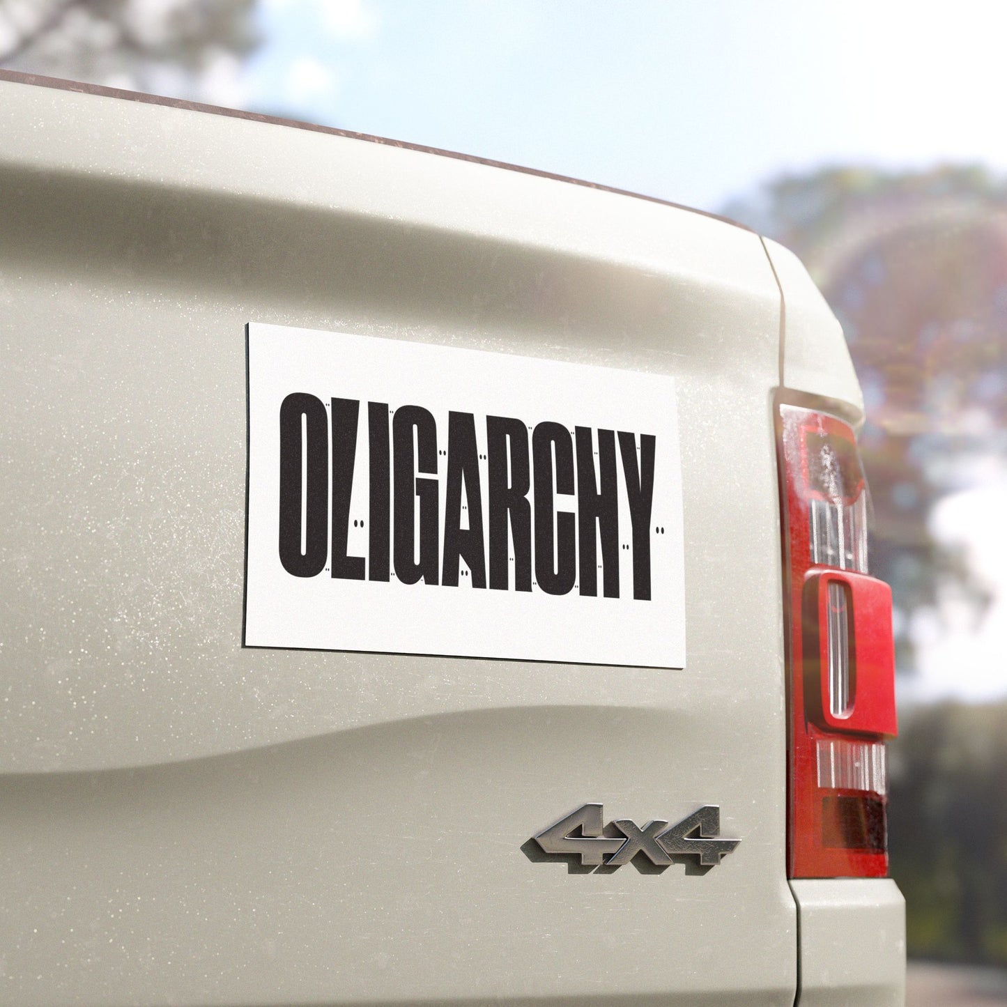 Oligarchy 👻 - Car Magnet