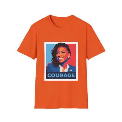 Jasmine Crockett Courage – Pro-Democracy Political Tee
