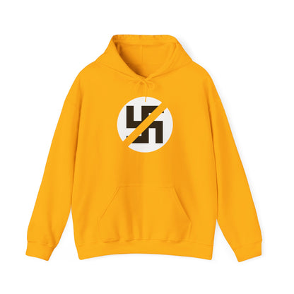 Sweat à capuche anti-nazi – Sweat-shirt unisexe de protestation antifasciste – Vêtements pour militants pro-démocratie pour les droits civiques et les mouvements politiques