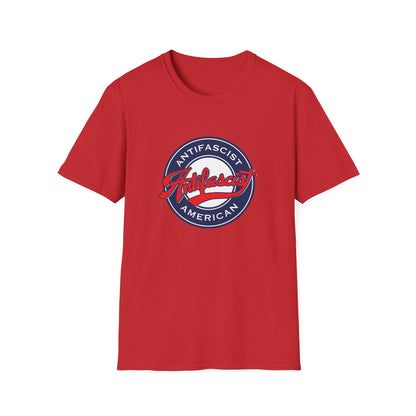 Antifascist American Baseball T-shirt