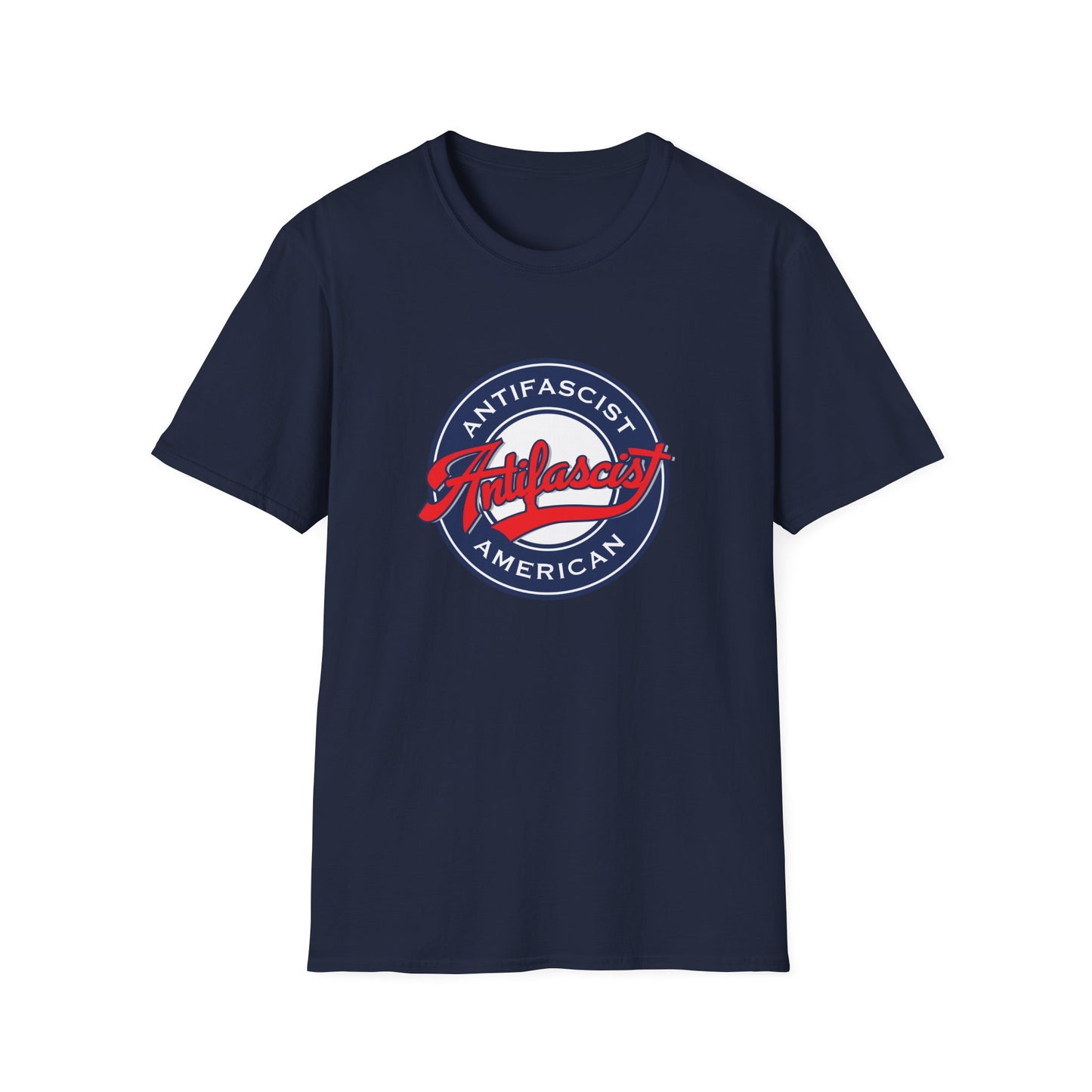 Antifascist American Baseball T-shirt