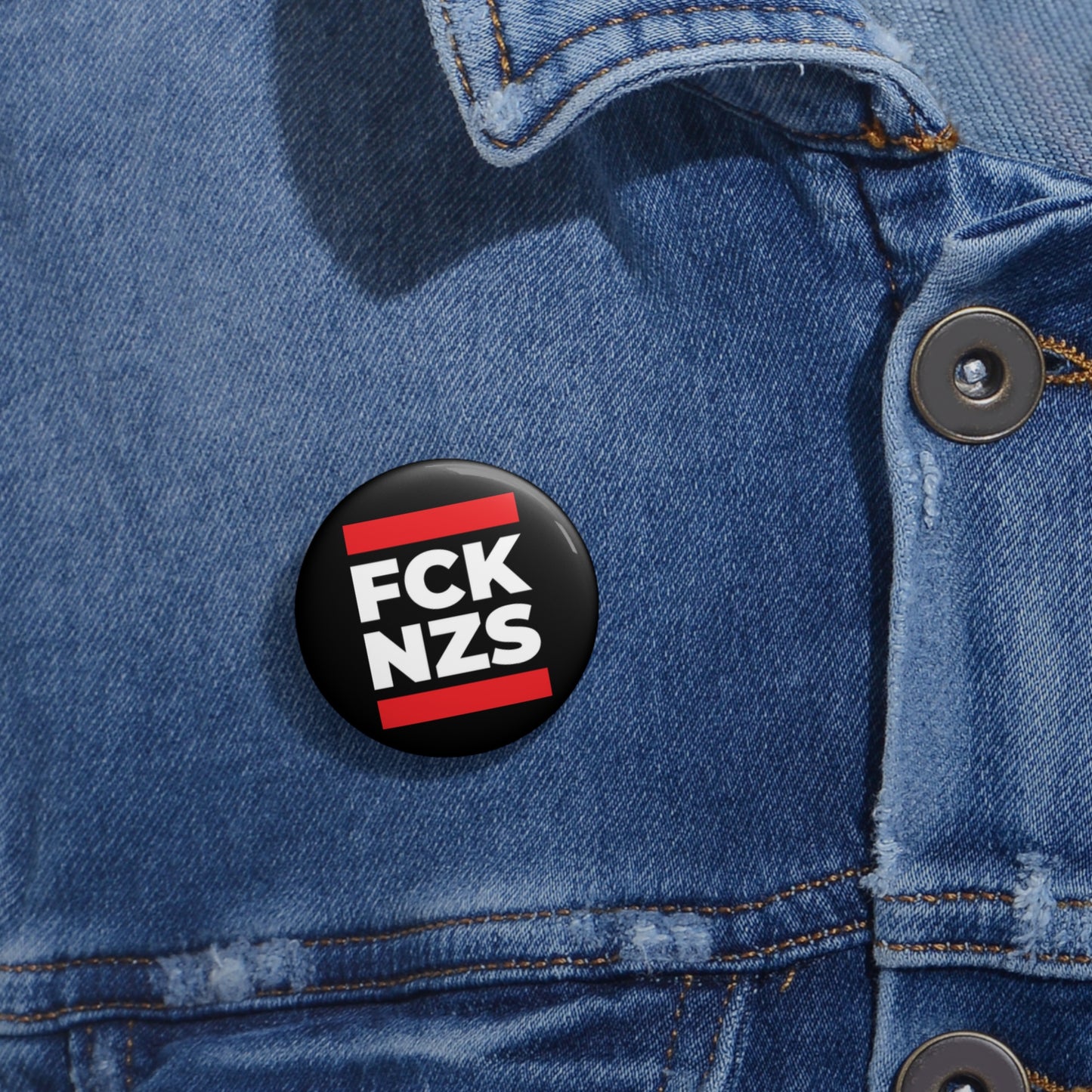 FCK NZS - Boutons à épingles