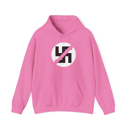 Sweat à capuche anti-nazi – Sweat-shirt unisexe de protestation antifasciste – Vêtements pour militants pro-démocratie pour les droits civiques et les mouvements politiques