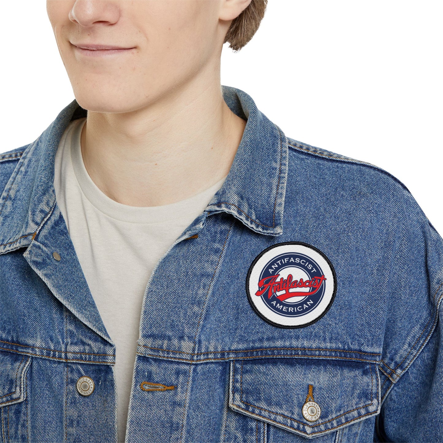 Antifascist American - Iron-On Patch