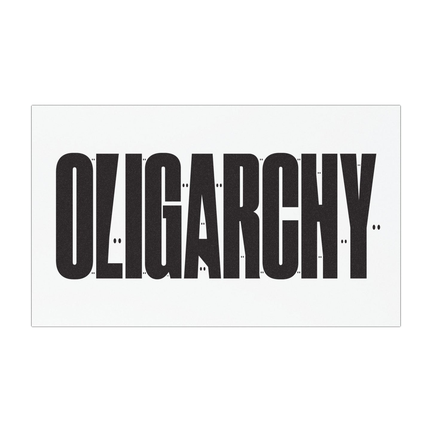 Oligarchy 👻 - Car Magnet