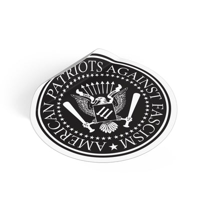 American Patriots Against Fascism – Round Vinyl Sticker